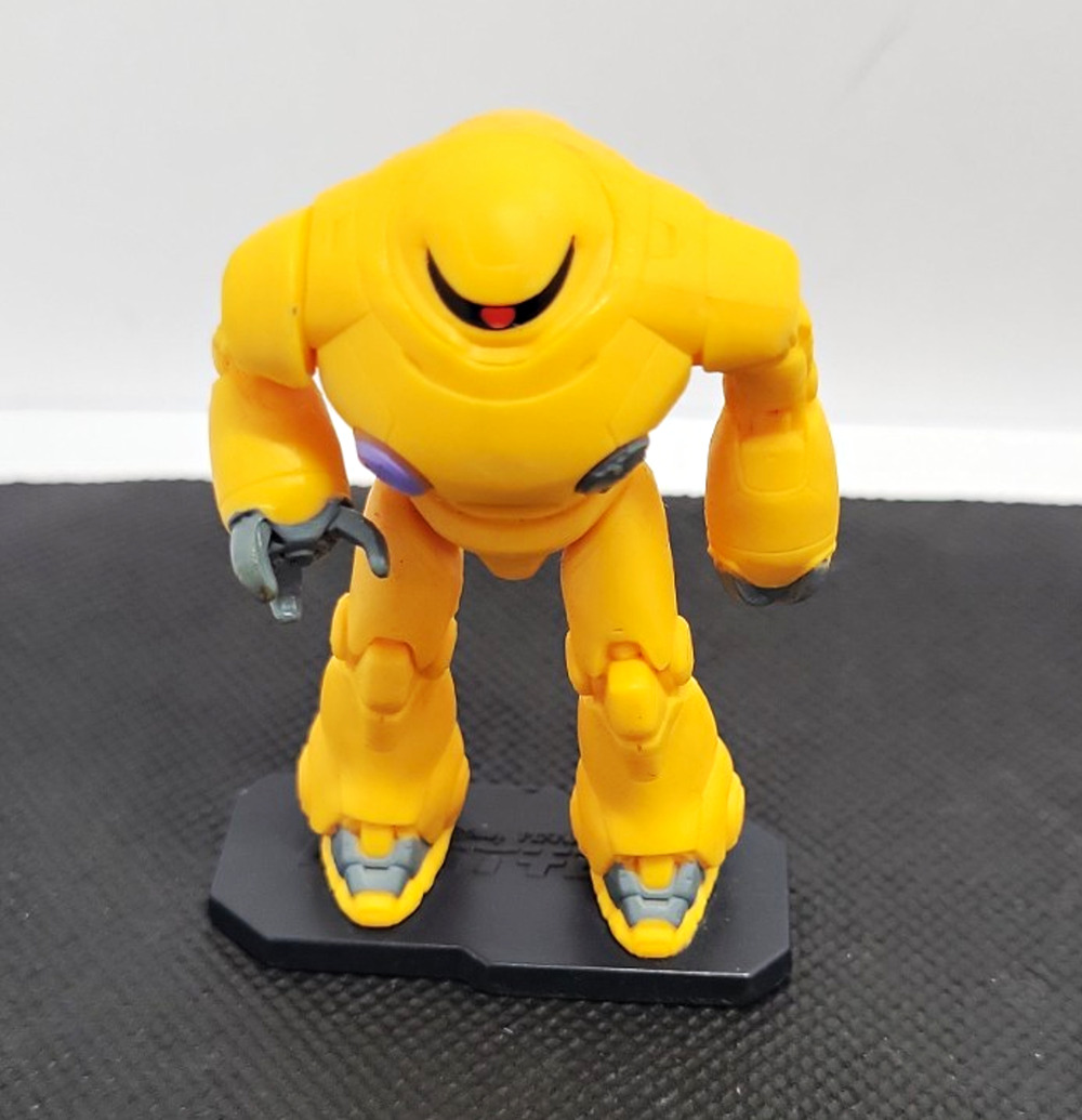 Mattel Disney/Pixar Yellow Robot Action Figure 3" w/ Stand Base 2022